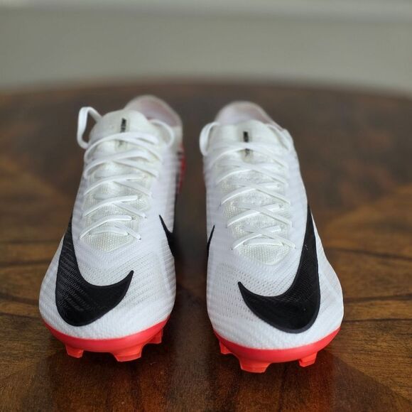 Nike Zoom Vapor 15 Elite Soccer Shoes White Black Crimson Men's 13 LE DJ4978-600 - Picture 3 of 10